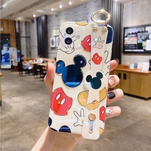 DISNEY Mickey Mouse IPhone Luxury Phone Case NWT - Picture 2 of 8